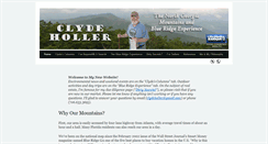 Desktop Screenshot of clydeholler.net